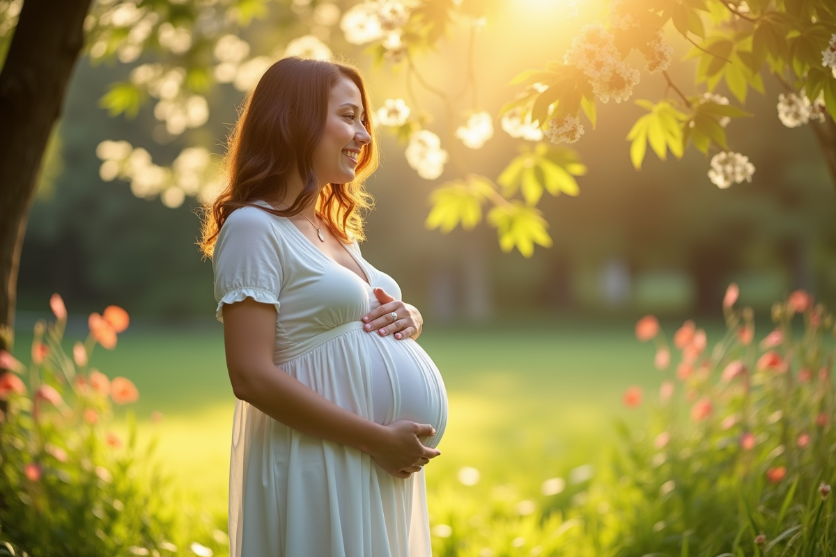 femme enceinte